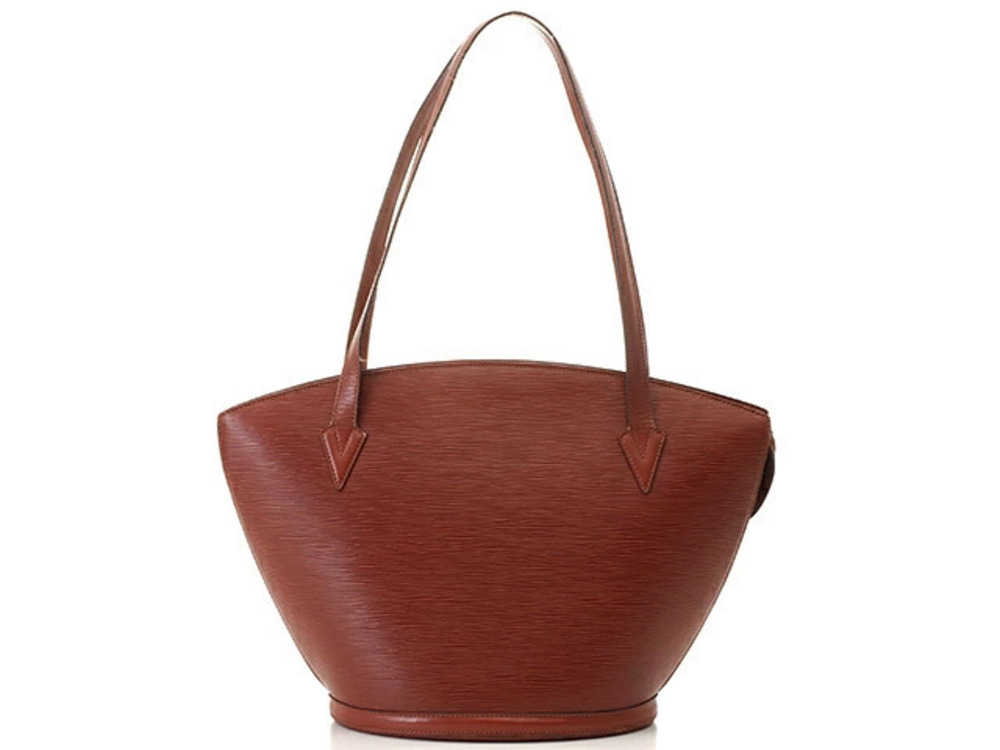 Louis Vuitton Saint Jacques Shopping Tote Bag Epi Leather Kenya Brown